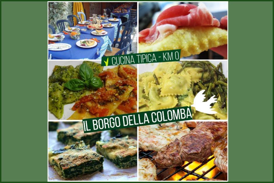 Вилла Il Borgo Della Colomba Фоздиново Экстерьер фото